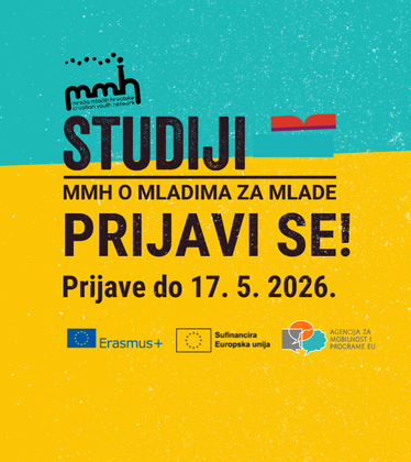 Studiji MMH o mladima za mlade 2026 – prijavi se!